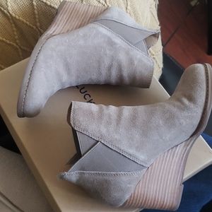 Lucky Brand wedge boots